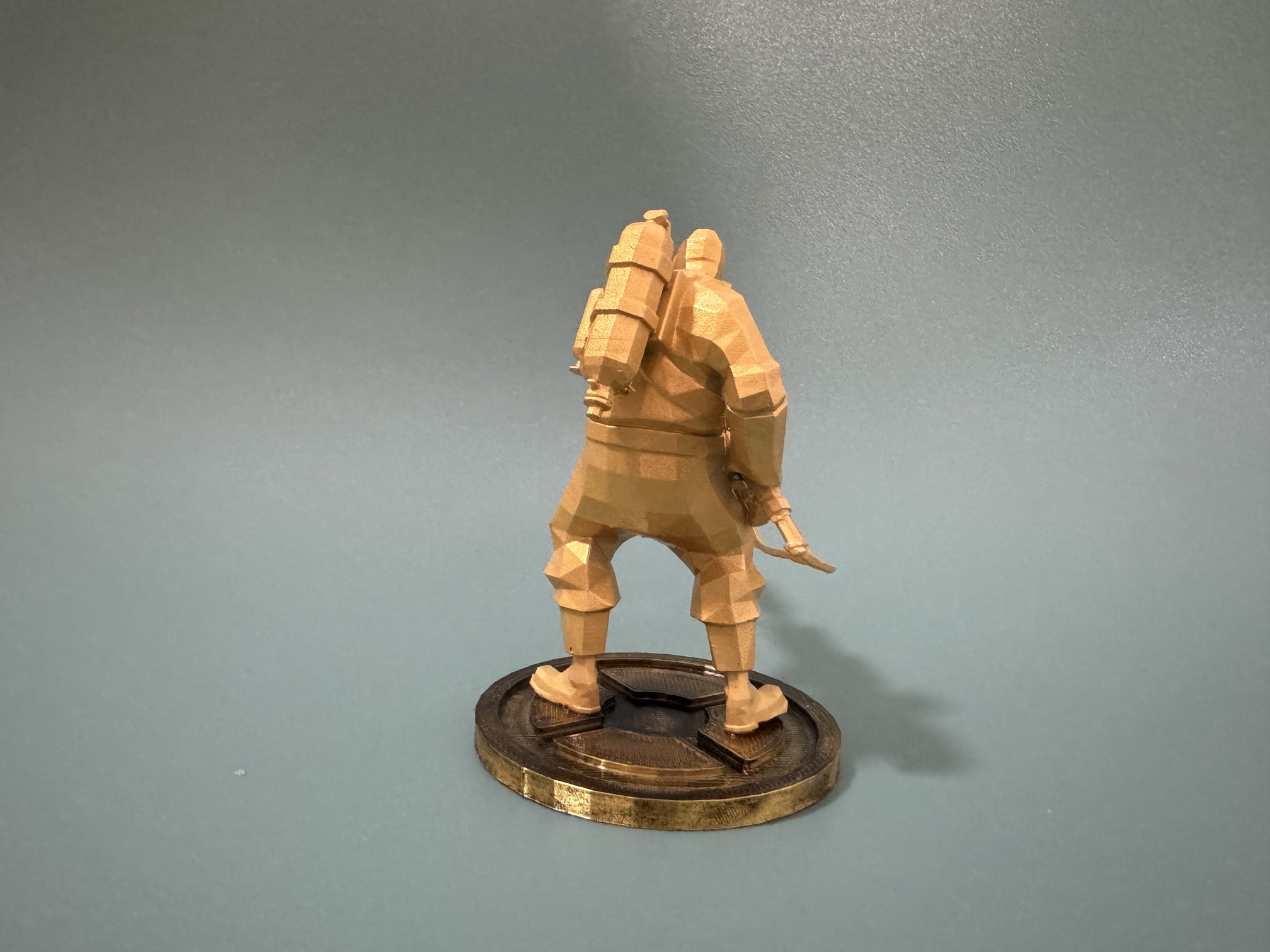 Team Fortress 2 Pyro Figure 3d Resin Printed - Printoutbox